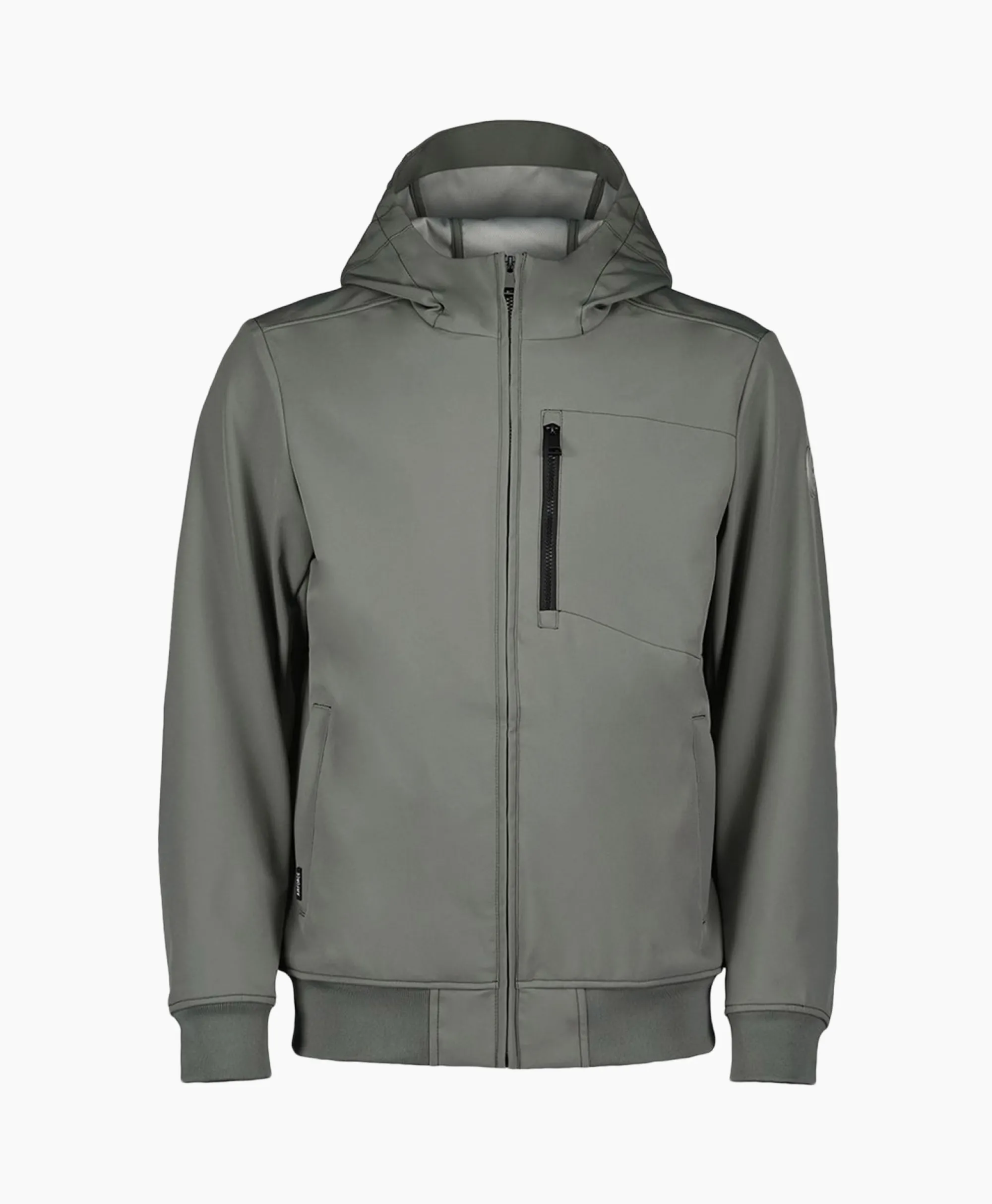 Airforce Softshell Jas Hooded Grijs*Heren Jassen