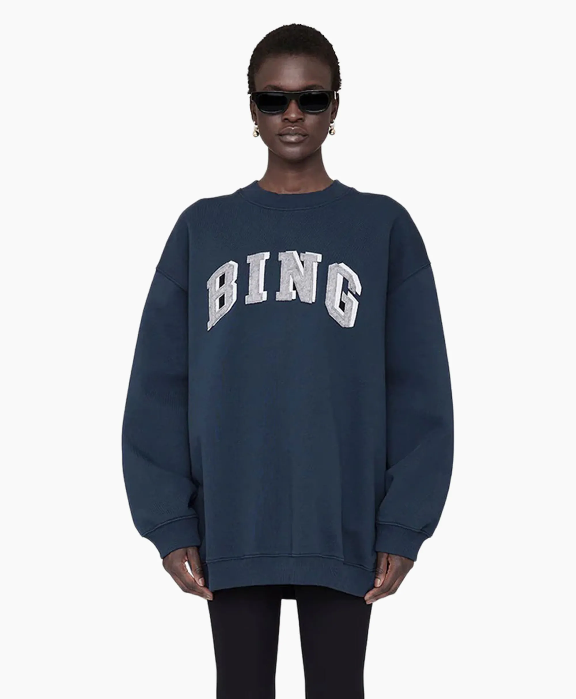 Anine Bing Sweater Tyler Bing Blauw*Dames Truien