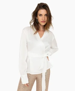 Anna Van Toor Blouse 43A05-03347 Beige*Dames Blouses