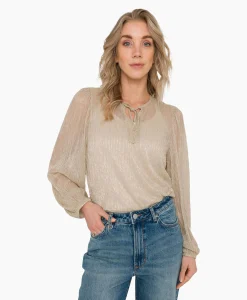 Anna Van Toor Blouse 26A05-03428 Goud*Dames Blouses