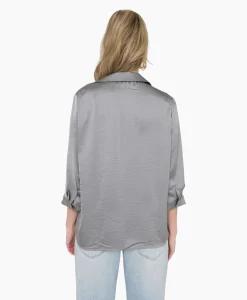 Anna Van Toor Blouse 32A05-03274 Zilver*Dames Blouses