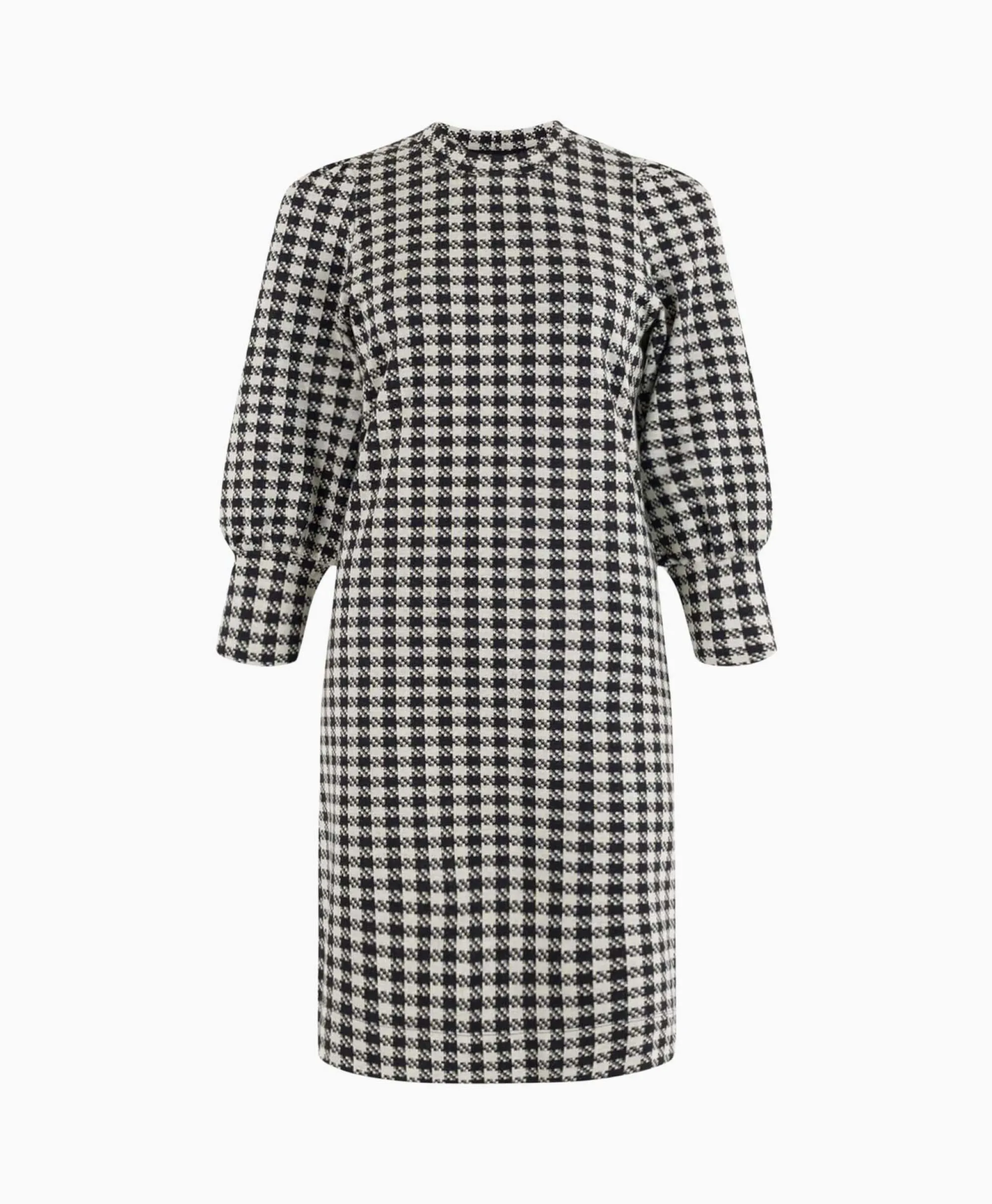 Anna Van Toor Jurk 26A06-03631 Zwart*Dames Jurken