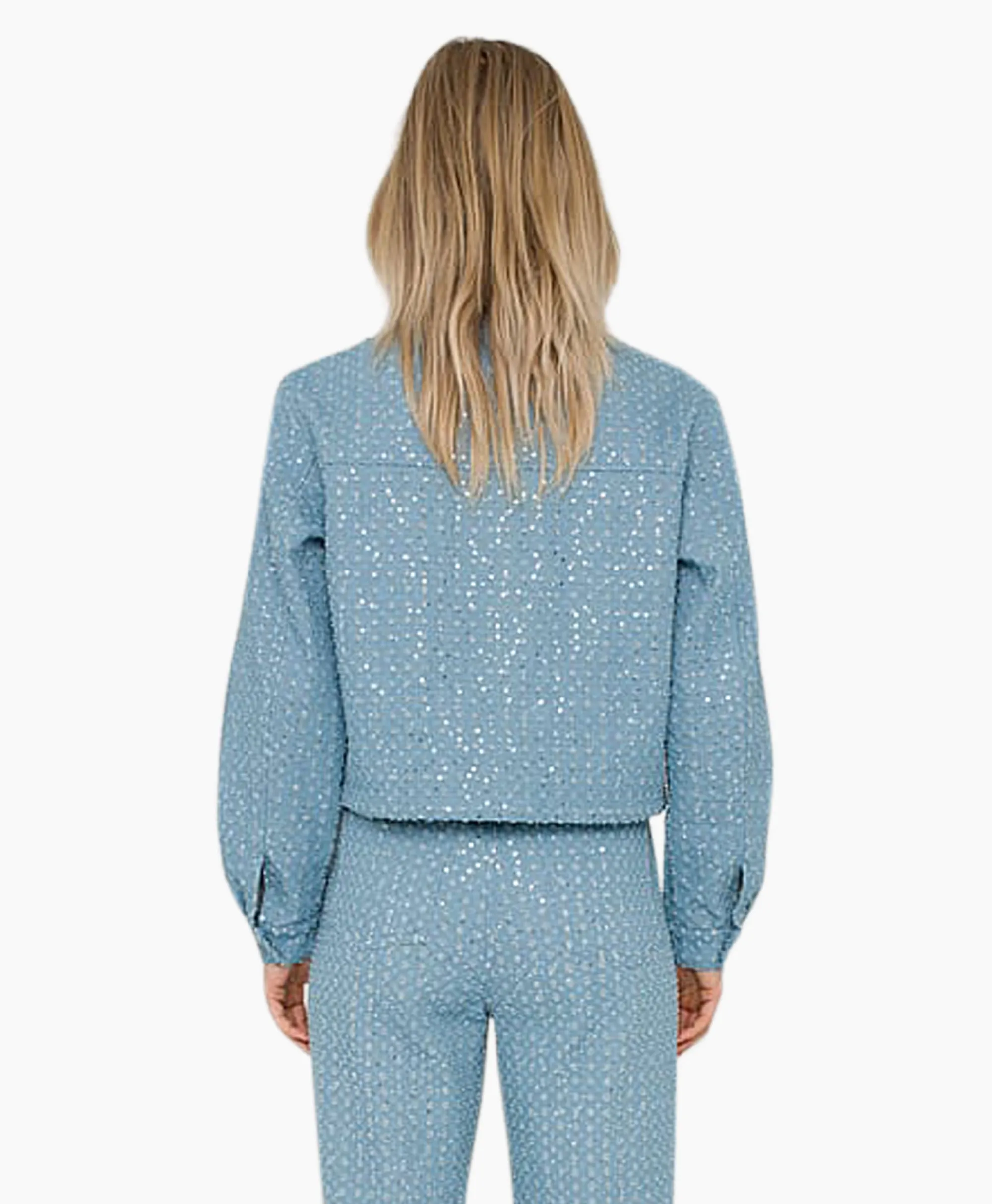 Anna Van Toor Spijkerjas 17A01-02612 Blauw*Dames Blouses