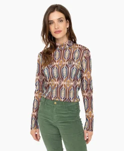 Anna Van Toor T-Shirt 26A04-03587A Blauw*Dames T-Shirts & Tops