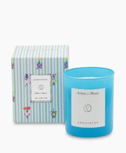 Anna+nina Kaars Artists And Muses Scented Candle Blauw*Lifestyle Lifestyle