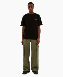 Arte Antwerp Broek Oversize 3D Pocket Donker Groen*Heren Broeken