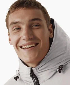 Canada Goose Gewatteerde Jas Lodge Hoody Grijs*Heren Jassen