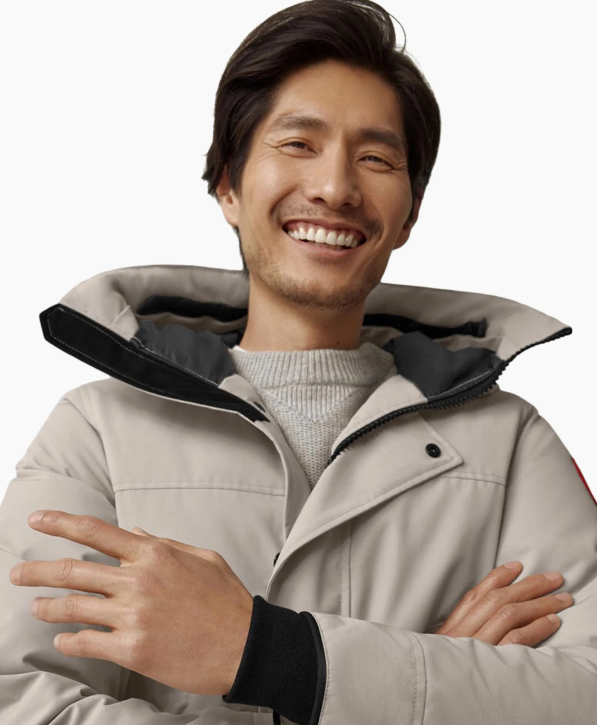 Canada Goose Parka Langford Zand*Heren Jassen