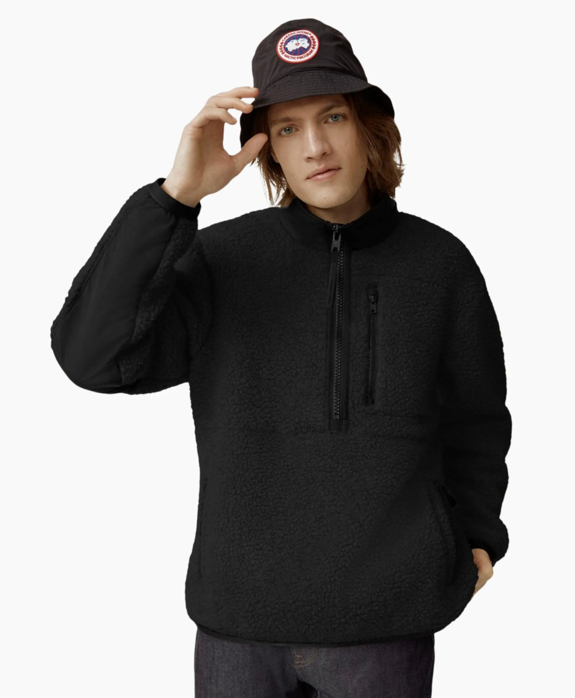 Canada Goose Sweater Updated Renfrew Fleece Zwart*Heren Truien