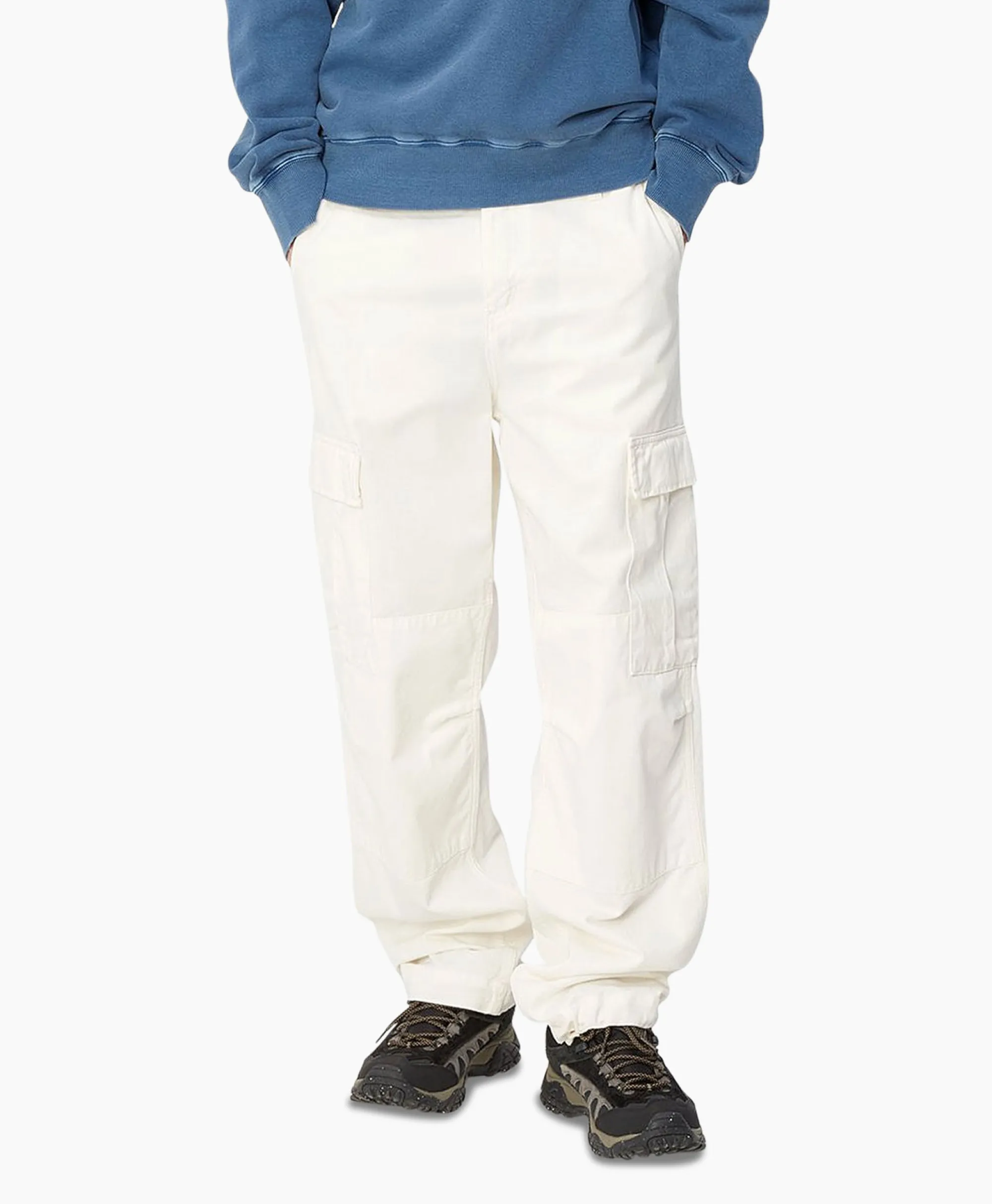 Carhartt Wip Cargobroek Regular Cargo Ecru*Heren Broeken