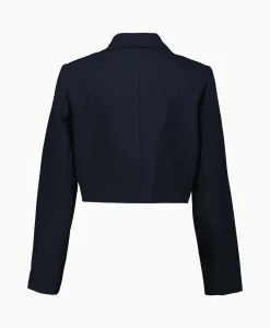 Co'couture Co'Couture Blazer Vola Crop Donker Blauw*Dames Blazers