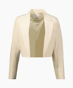 Co'couture Co'Couture Blazer Vola Crop Beige*Dames Blazers