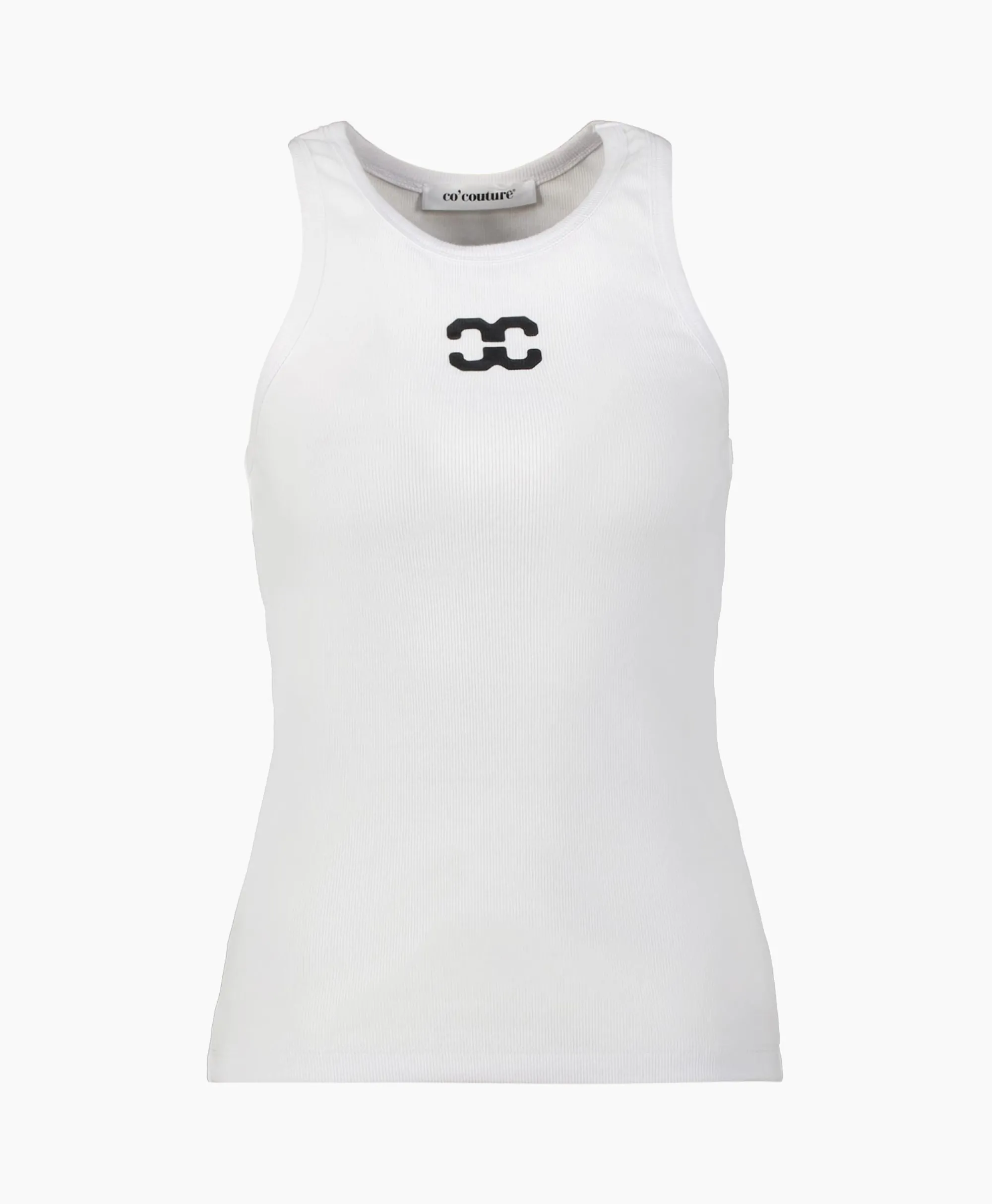 Co'couture Co'Couture Top Sahara Tank Wit*Dames T-Shirts & Tops