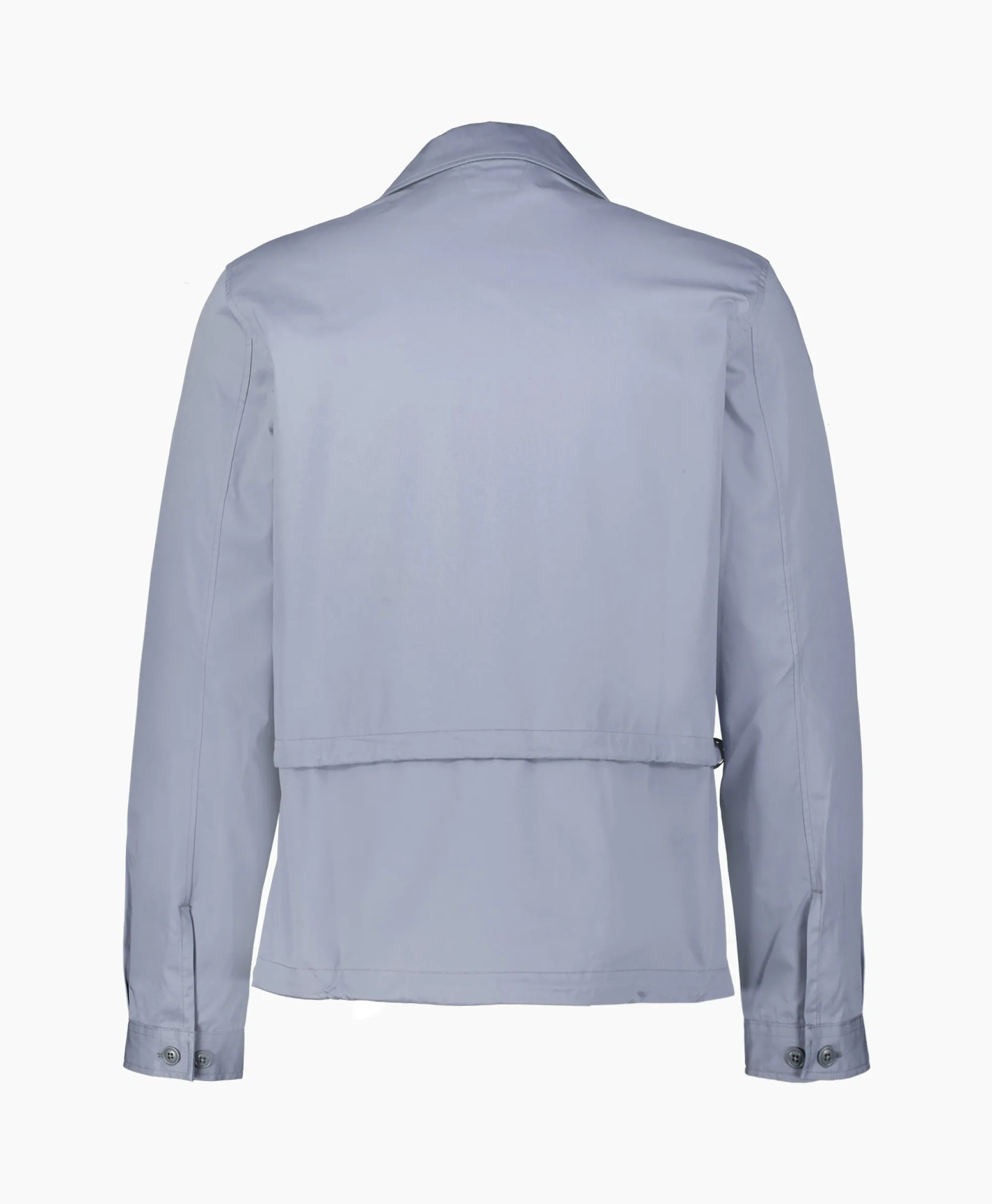 Cp Company Overhemd Metropolis Garbadine Pocket Shirt Blauw*Heren Overhemden