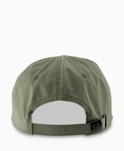 Cp Company Pet Chrome R Logo Groen*Heren Petten