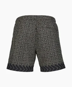 Cp Company Zwembroek Flatt Nylon Baja Zwart*Heren Zwembroeken