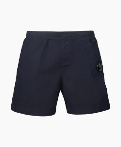 Cp Company Zwembroek Flatt Nylon Utility Donker Blauw*Heren Zwembroeken