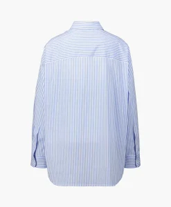 D'arc D'Arc Blouse Borgomanero Donker Blauw*Dames Blouses