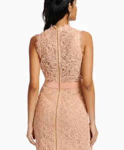 Essentiel Antwerp Midi Jurk Emery Pink*Dames Bruiloftskleding