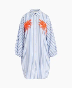 Essentiel Antwerp Mini Jurk Frilled Off White*Dames Bruiloftskleding