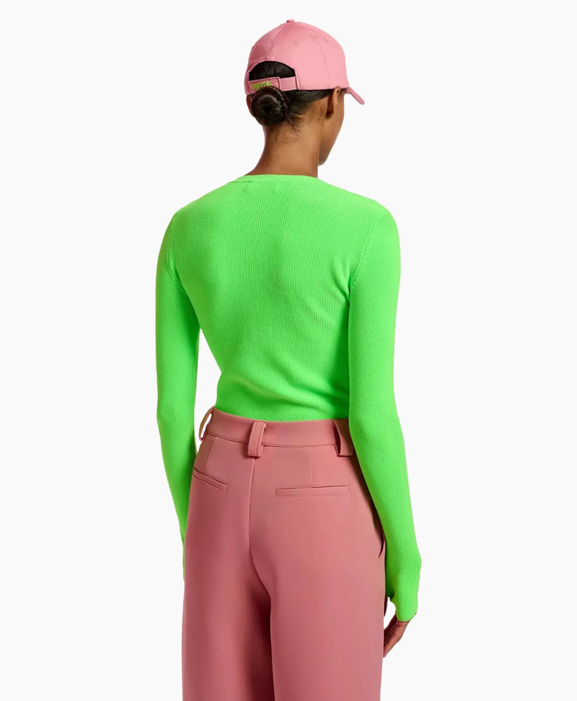 Essentiel Antwerp Pullover Fambino Groen*Dames Truien