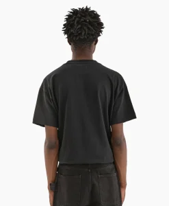 Flâneur Flaneur T-Shirt Korte Mouw Botanical Zwart*Heren T-Shirts