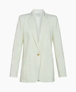 Forte_forte Blazer Tweed Viscose Silk Jacket Off White*Dames Blazers