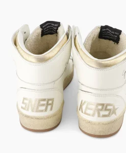 Golden Goose Sneaker Sky Star Nappa Upper Laminated Wit*Dames Sneakers