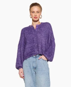 Harper & Yve Harper & Yve Vest Rika-Ca Paars*Dames Vesten