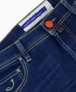Jacob Cohen Jeans Nick Slim Blauw*Heren Broeken