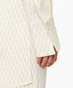 Joseph Blouse Bold Alcove Print Ecru*Dames Blouses