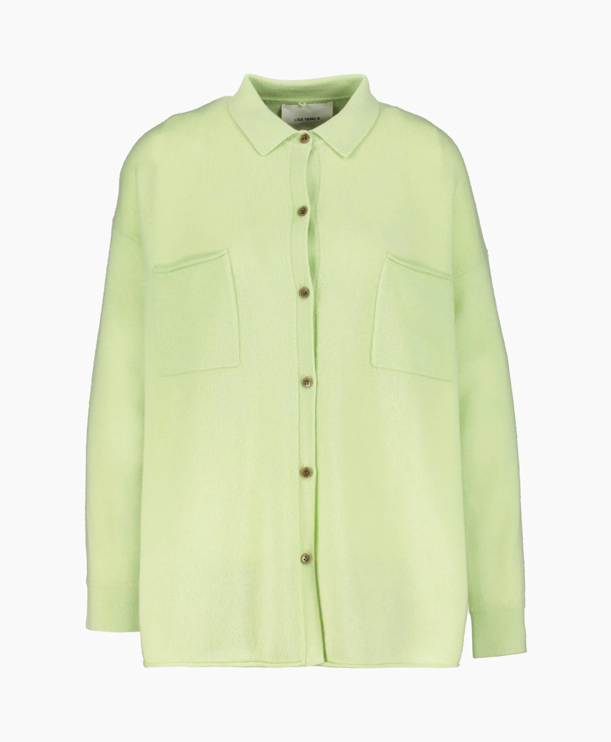 Lisa Yang Pullover Julica Mint*Dames Truien