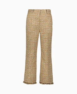 Liu Jo Flared Broek Pant. Sfrangiato Beige*Dames Broeken
