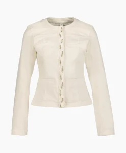 Liu Jo Spijkerjas Kate Braid Wit*Dames Jassen