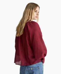 Liu Jo Tuniek Tunica Arricciata Rood*Dames Tunieken