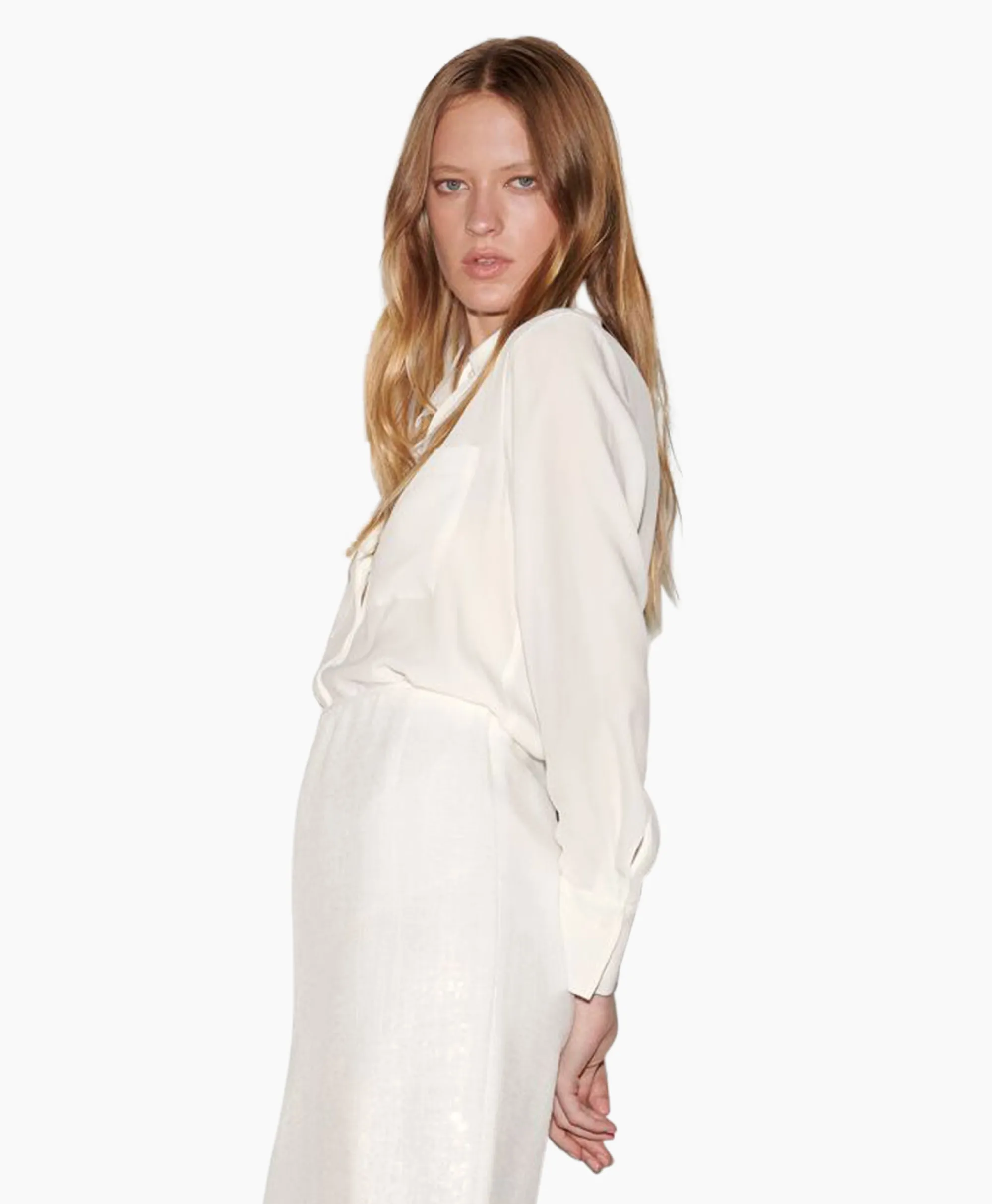 Luisa Cerano Blouse 298401/2179-0 Off White*Dames Blouses