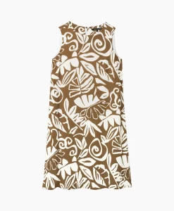 Luisa Cerano Mini Jurk 798496/3630-0 Bruin*Dames Jurken