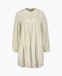 Marant Étoile Marant Etoile Mini Jurk Leozi-Gc Ecru*Dames Jurken