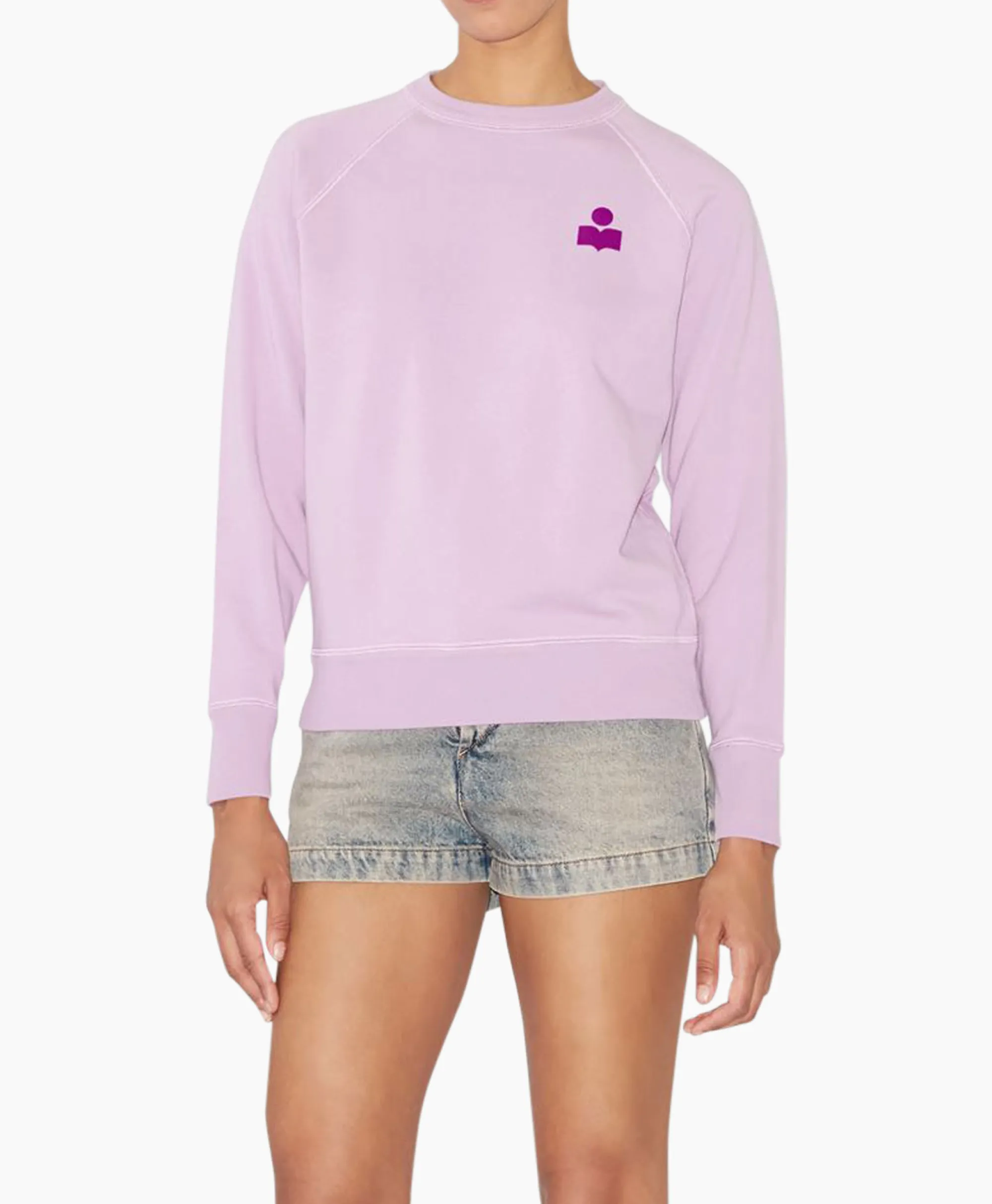 Marant Étoile Marant Etoile Pullover Milla-Ga Paars*Dames Truien