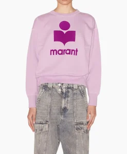 Marant Étoile Marant Etoile Pullover Mobyli Lila*Dames Truien