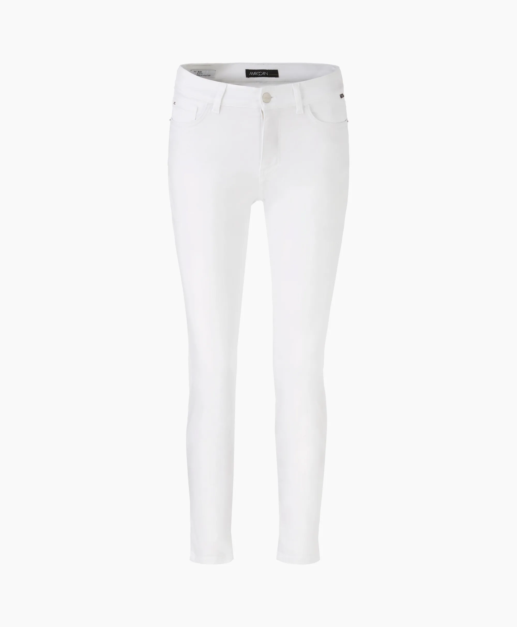 Marc Cain Pants Broek Wp 81.78 W01 Wit*Dames Broeken