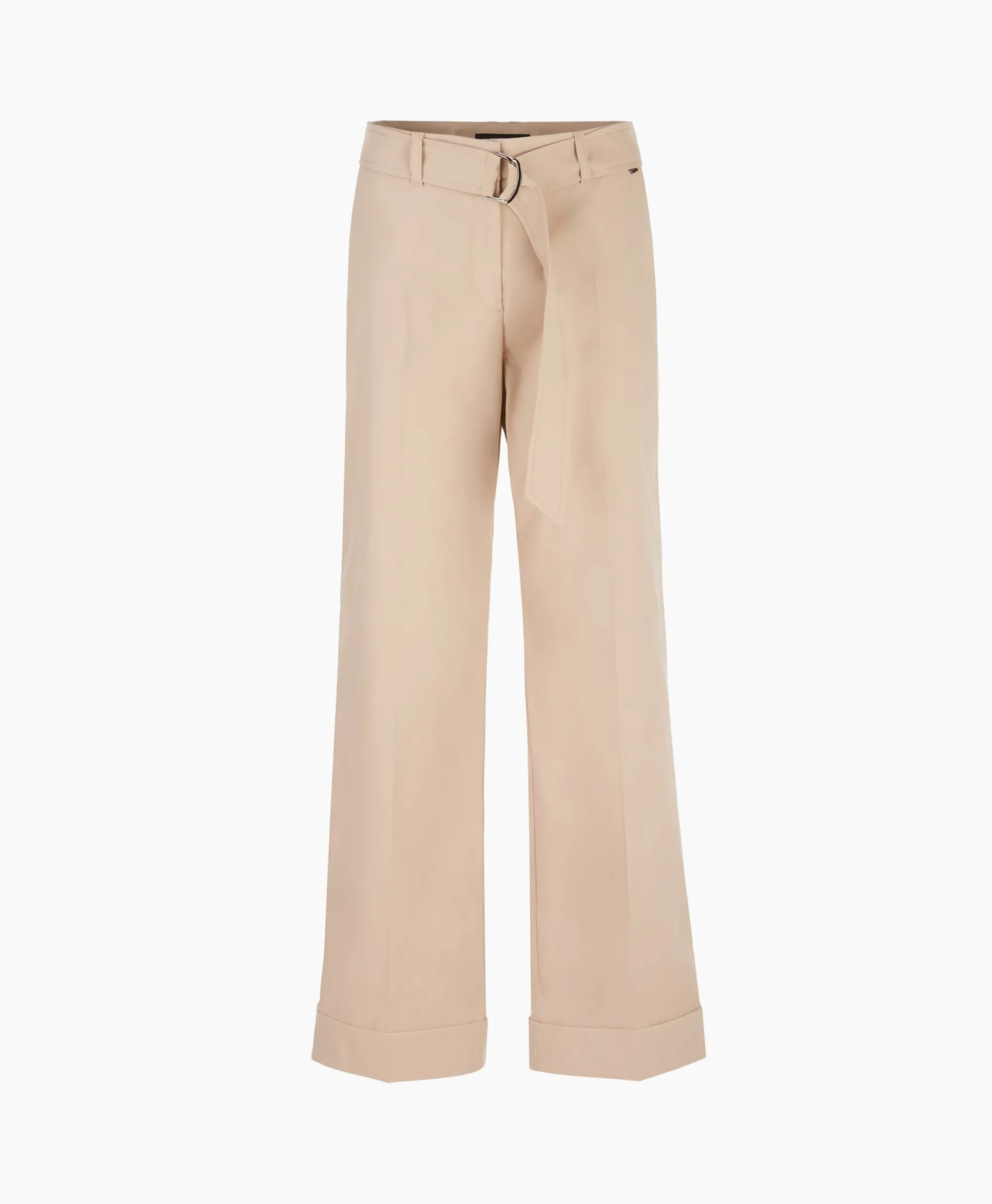 Marc Cain Pants Broek Wp 81.25 W07 Licht Grijs*Dames Broeken