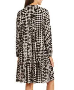 Marccain Additions Midi Jurk Ua 21.02 W10 Zwart*Dames Jurken