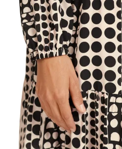 Marccain Additions Midi Jurk Ua 21.02 W10 Zwart*Dames Jurken