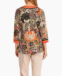 Marccain Collectie Blouse Wc 55.08 J48 Oranje*Dames Blouses