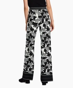Marccain Collectie Broek Wc 81.04 M03 Print + 2 Kleurig*Dames Broeken