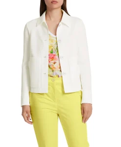 Marccain Collectie Jack Wc 31.05 J23 Off White*Dames Jassen