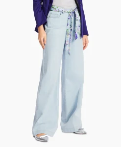 Marccain Collectie Jeans Wc 82.09 D04 Licht Blauw*Dames Broeken