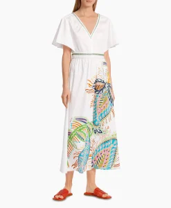 Marccain Collectie Jurk Wc 21.51 W64 Wit*Dames Bruiloftskleding