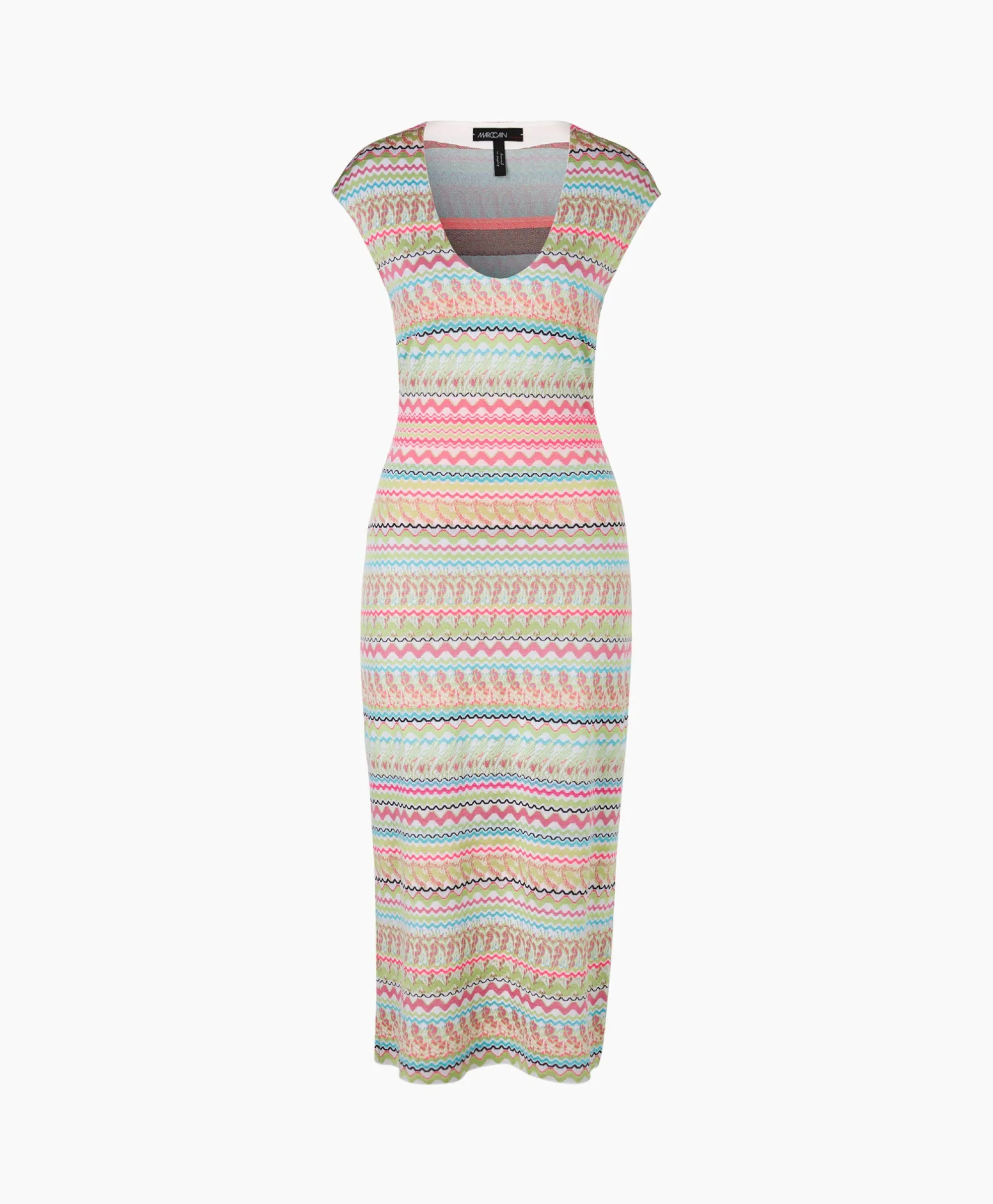 Marccain Collectie Jurk Wc 21.40 M36 Groen*Dames Bruiloftskleding